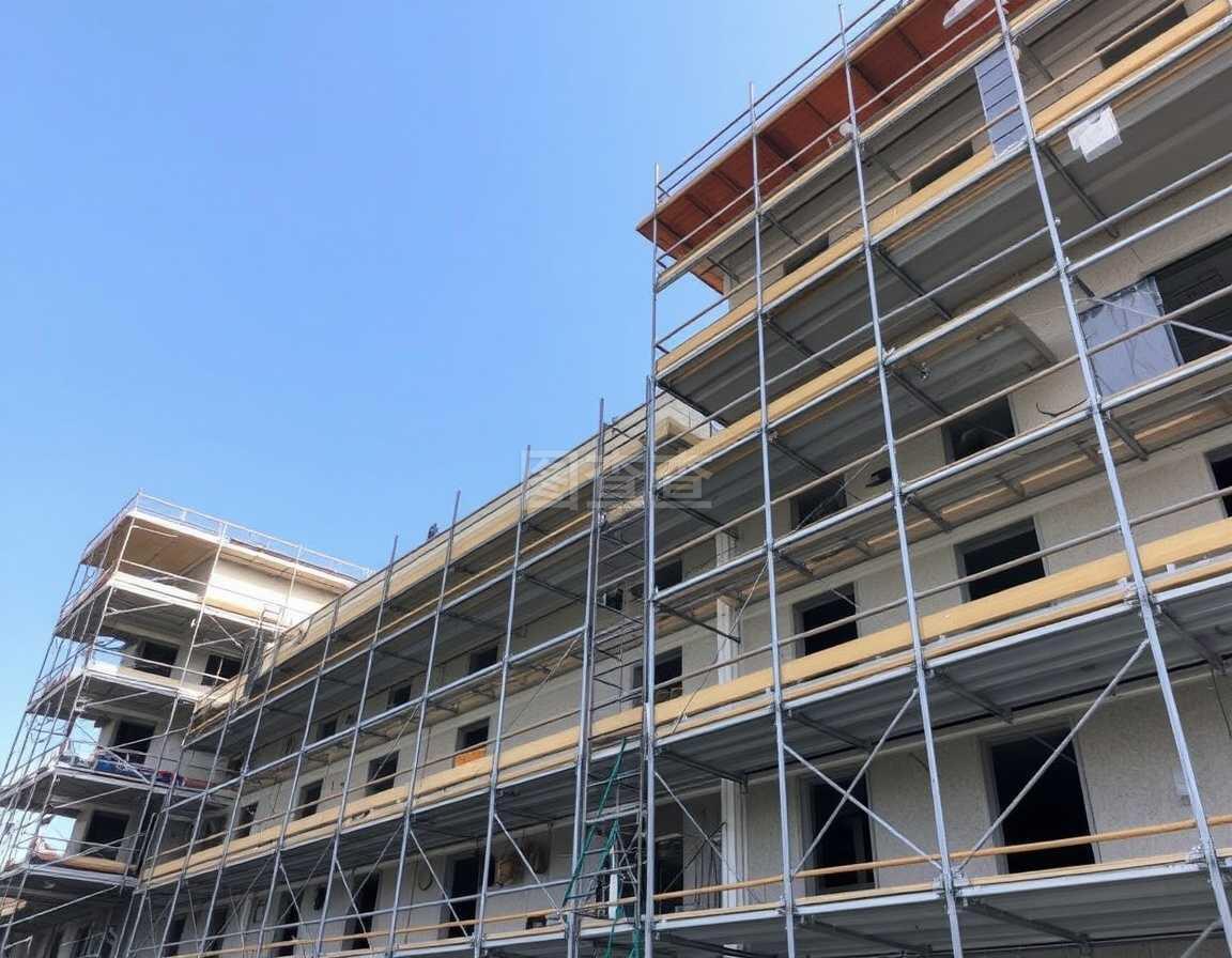 脚手架建筑工地